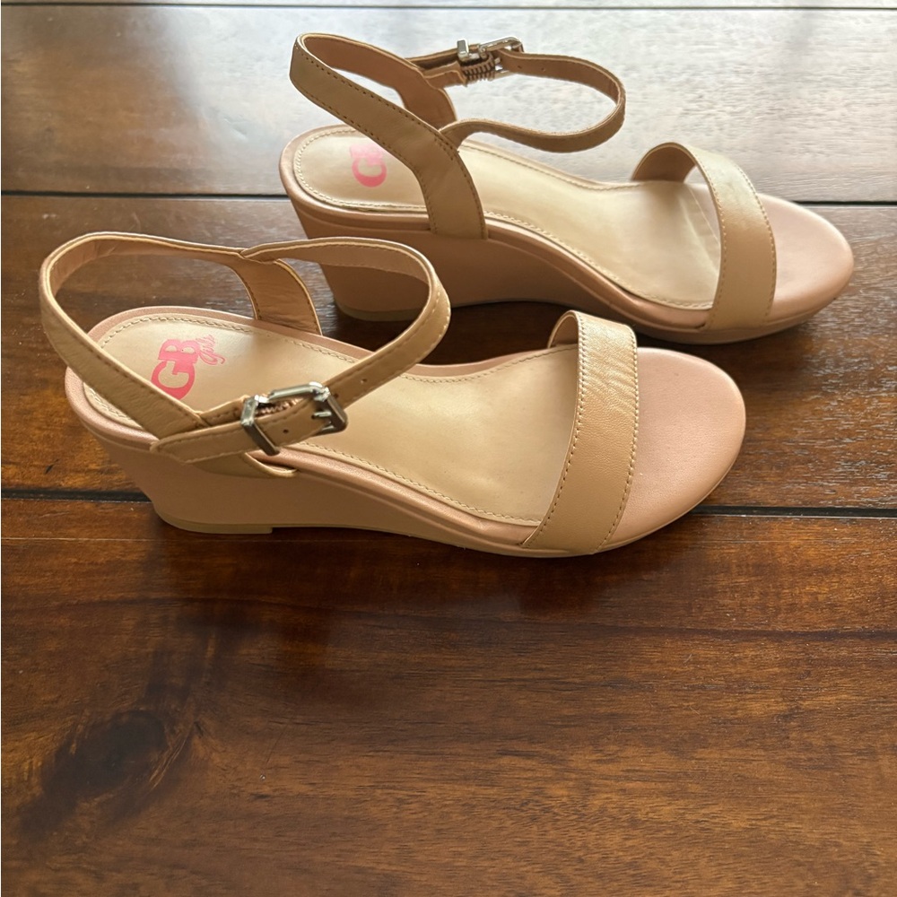 Girls Giani Bini Wedge Sandals